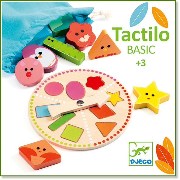     Djeco - Tactilobasic -  