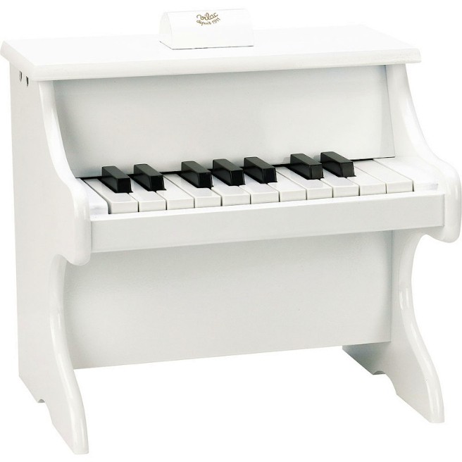 Дървено пиано - Детски музикален инструмент - играчка