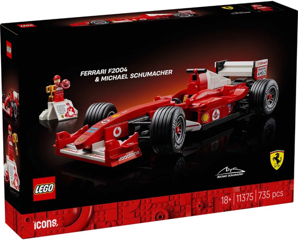 LEGO Icons - Ferrari F2004 � ������ ������� - ����������� - �������