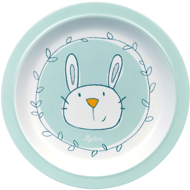 Детска меламинова чиния Sigikid Rabbit - чиния