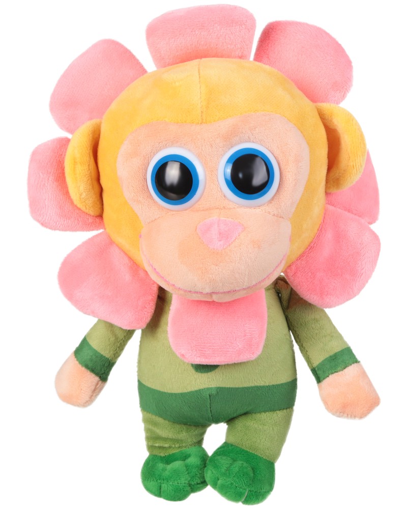 Плюшена играчка маймуна в костюм на цвете - Play by Play - От серията Wonder Park - играчка