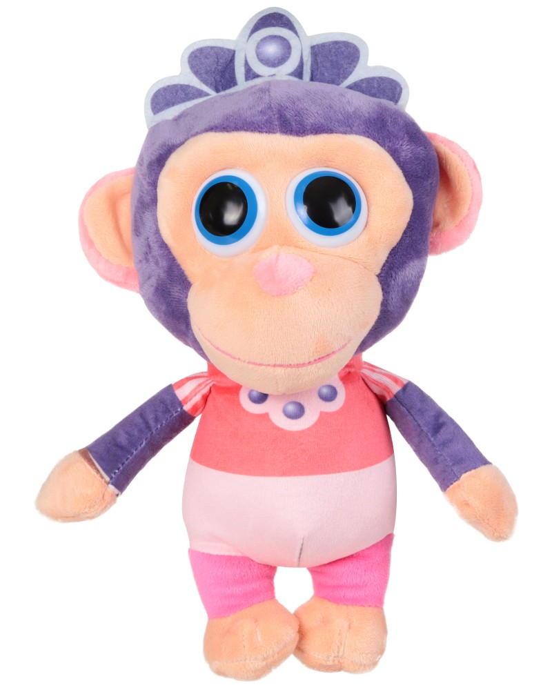 Плюшена играчка маймуна в костюм на принцеса - Play by Play - От серията Wonder Park - играчка