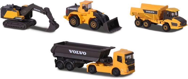 4    Majorette Volvo -   Construction - 