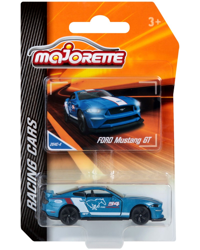   Majorette Ford Mustang GT -   Racing Cars - 