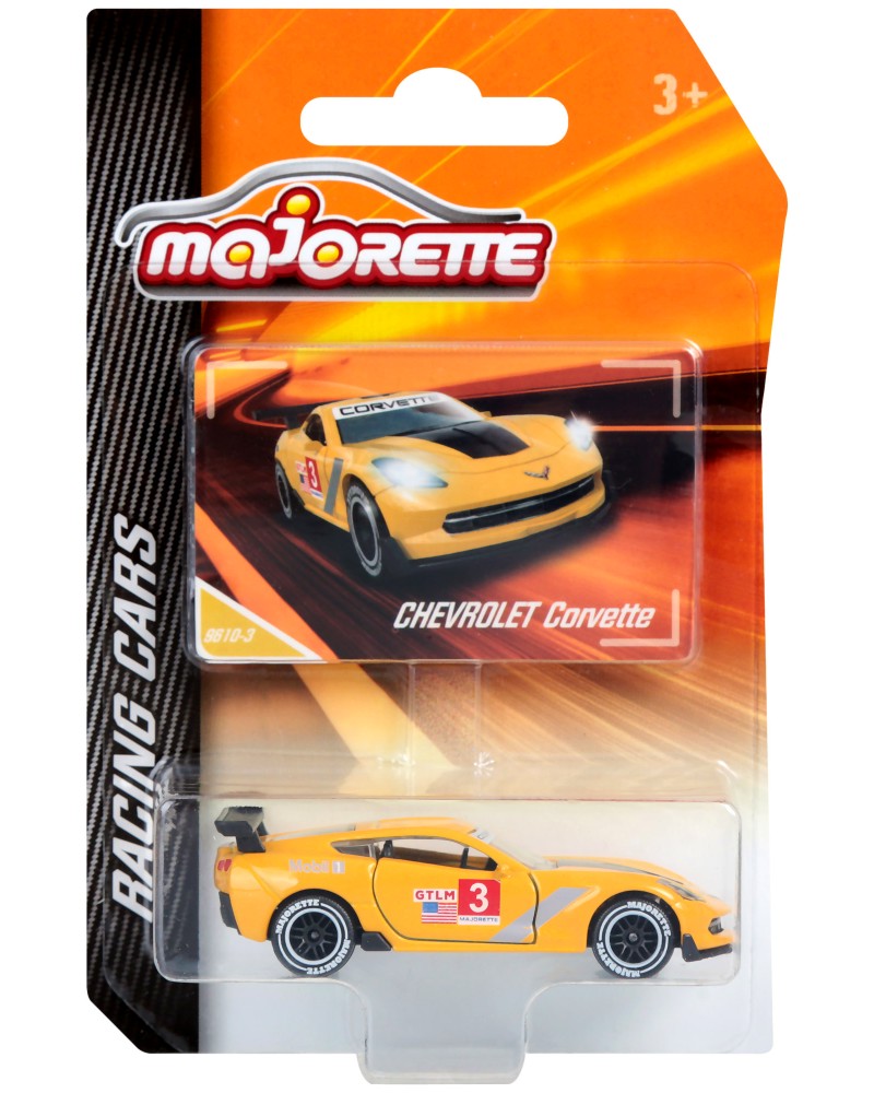   Majorette Chevrolet Corvette -   Racing Cars - 