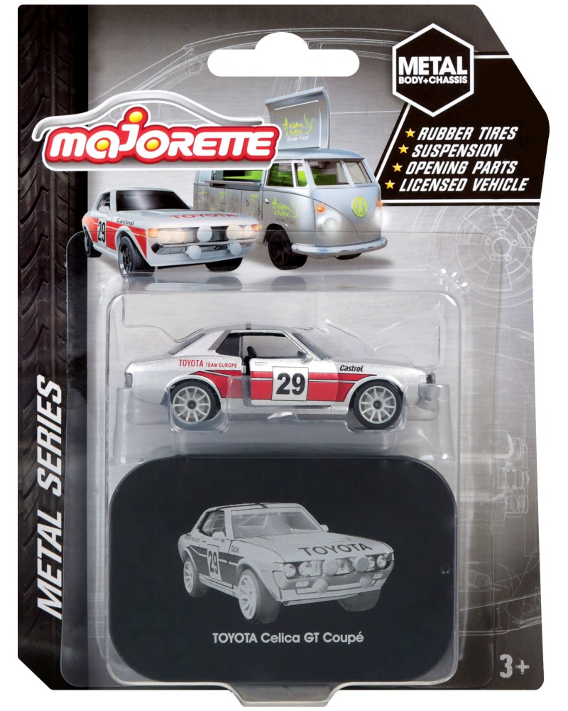   Majorette Toyota Celica GT Couple -          Metal Series - 