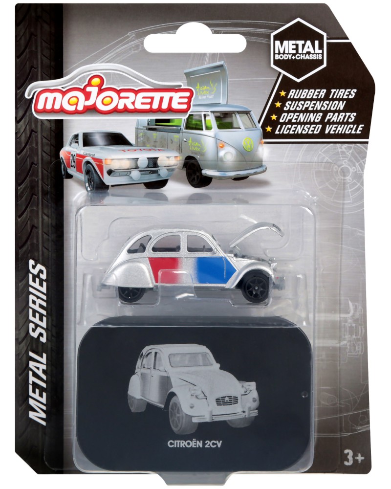   Majorette Citroen 2CV -          Metal Series - 