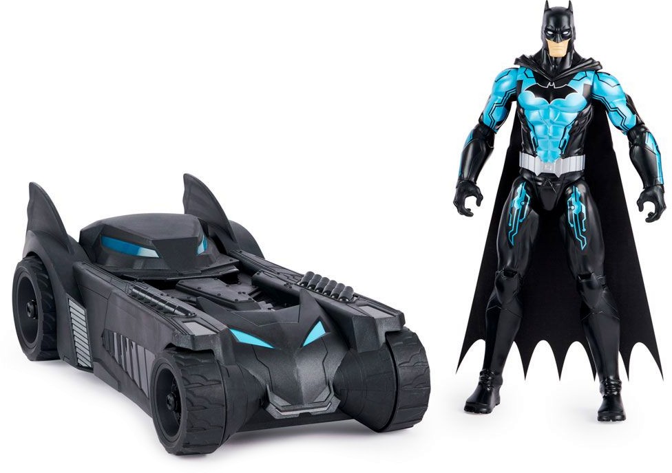 Фигурка на Батман с Батмобил Spin Master Фигурка на Батман с Батмобил Spin Master - От серията "Batman" - играчка