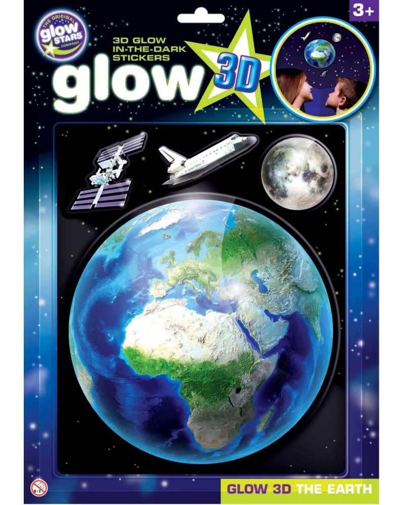  3D   -    ,      Glow Stars - 