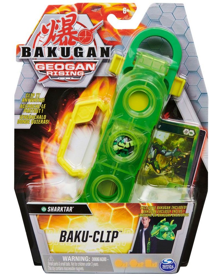 Baku Clip - Sharktar -    Baku    "Bakugan" - 