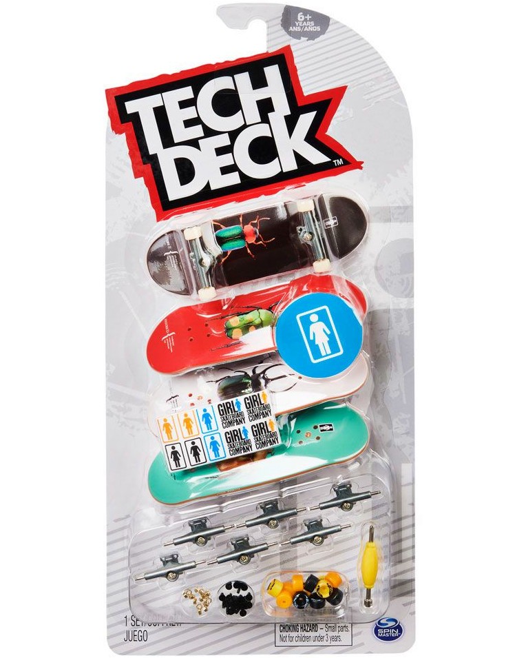 4  Spin Master Tech Deck -      - 