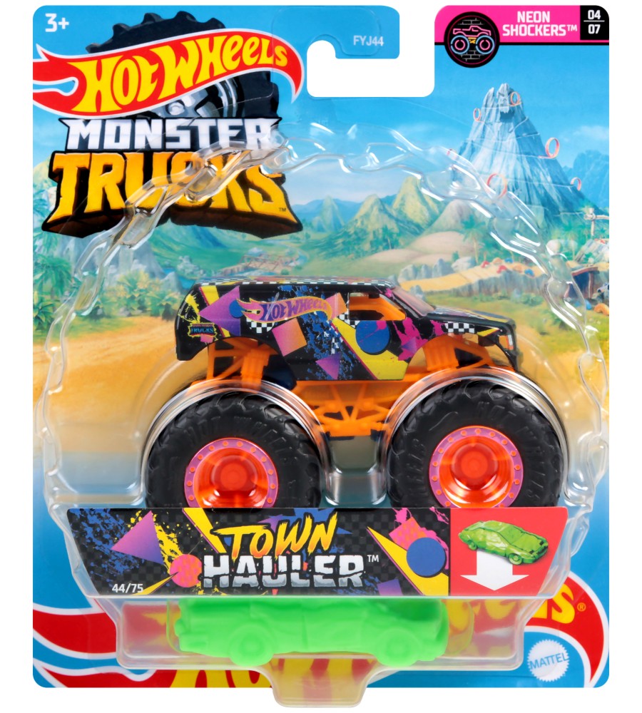    Mattel Town Hauler -     Hot Wheels: Monster Trucks - 