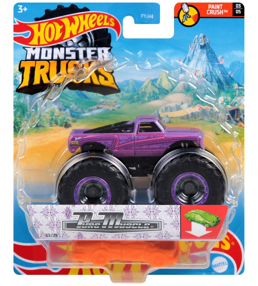    Mattel Pure Muscle -     Hot Wheels: Monster Trucks - 