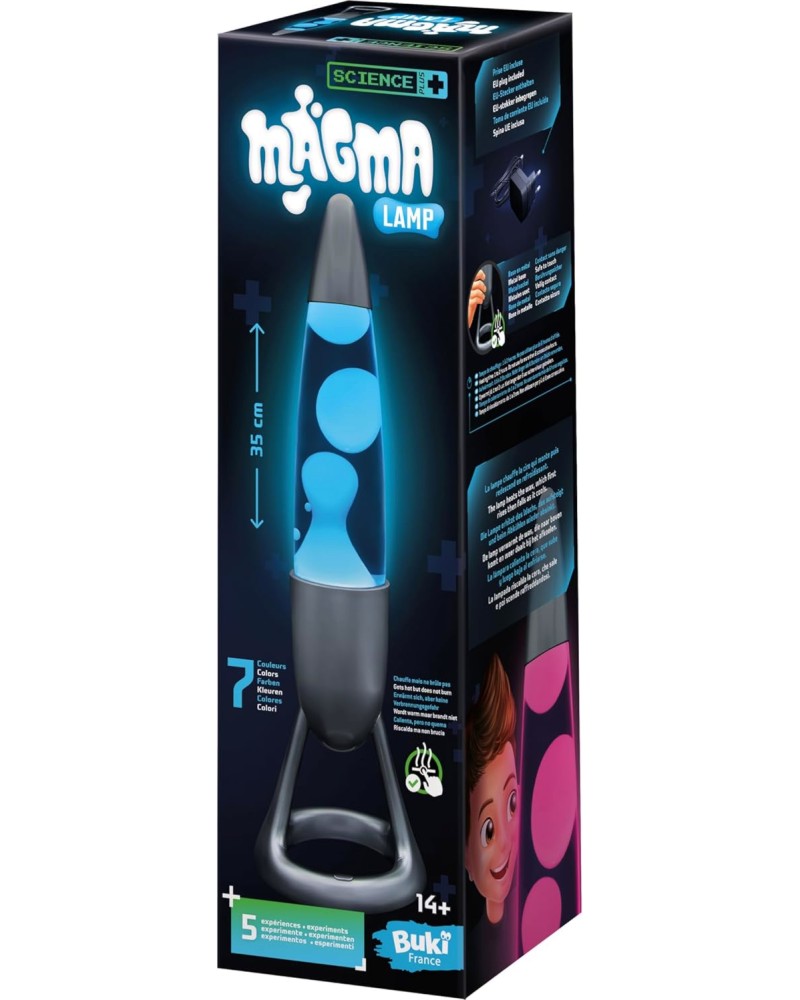 Лава лампа Magma - Buki France Лава лампа Magma - Buki France - играчка