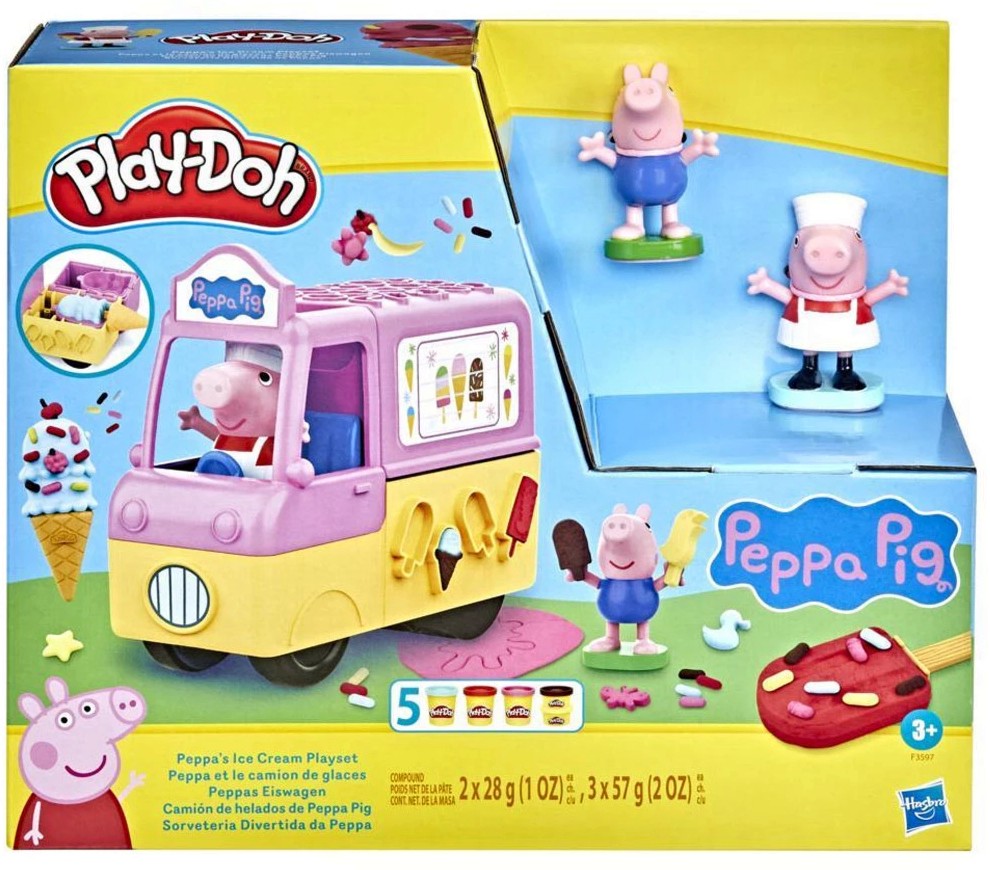 Камионът за сладолед на Пепа - Творчески комплект от серията "Peppa Pig" - творчески комплект