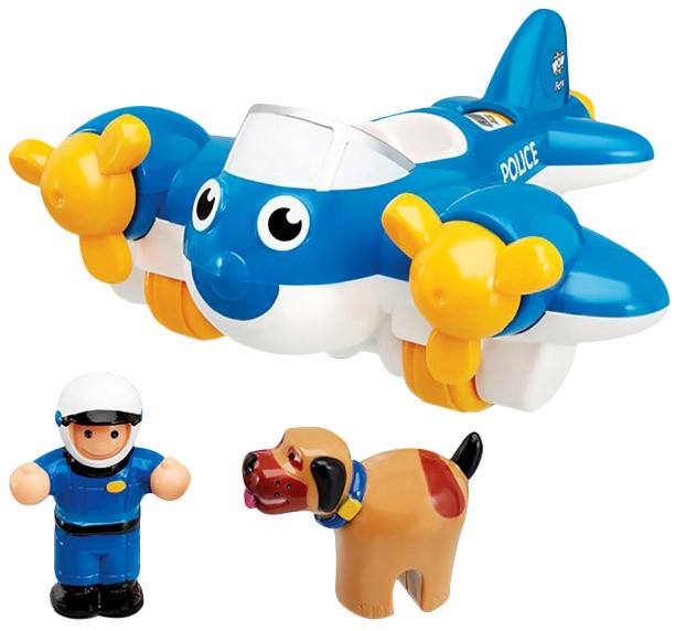Полицейският самолет на Пийт WOW Toys - играчка