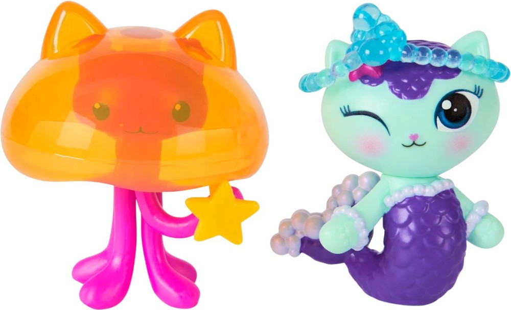 Фигурки Меркат и котето Медуза - Spin Master Фигурки Меркат и котето Медуза - Spin Master - На тема Къщата за кукли на Габи - фигури