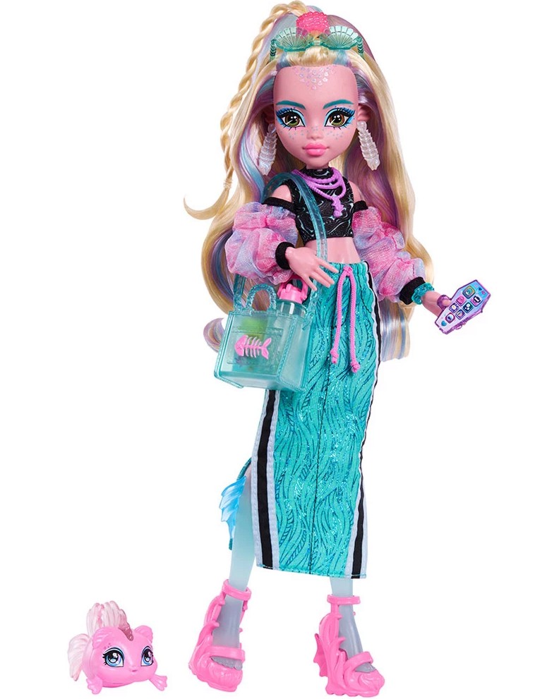 Кукла Лагуна Блу - Mattel Кукла Лагуна Блу - Mattel - От серията Monster High - кукла