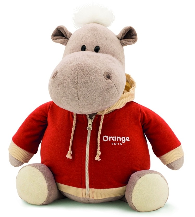Плюшен хипопотам - Orange Toys Плюшен хипопотам - Orange Toys - С височина 50 cm от серията Orange Life - играчка