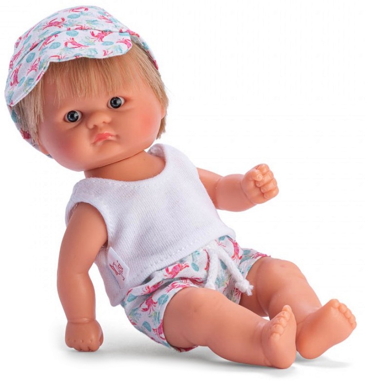 Кукла бебе Нико - Asi - С височина 20 cm - кукла