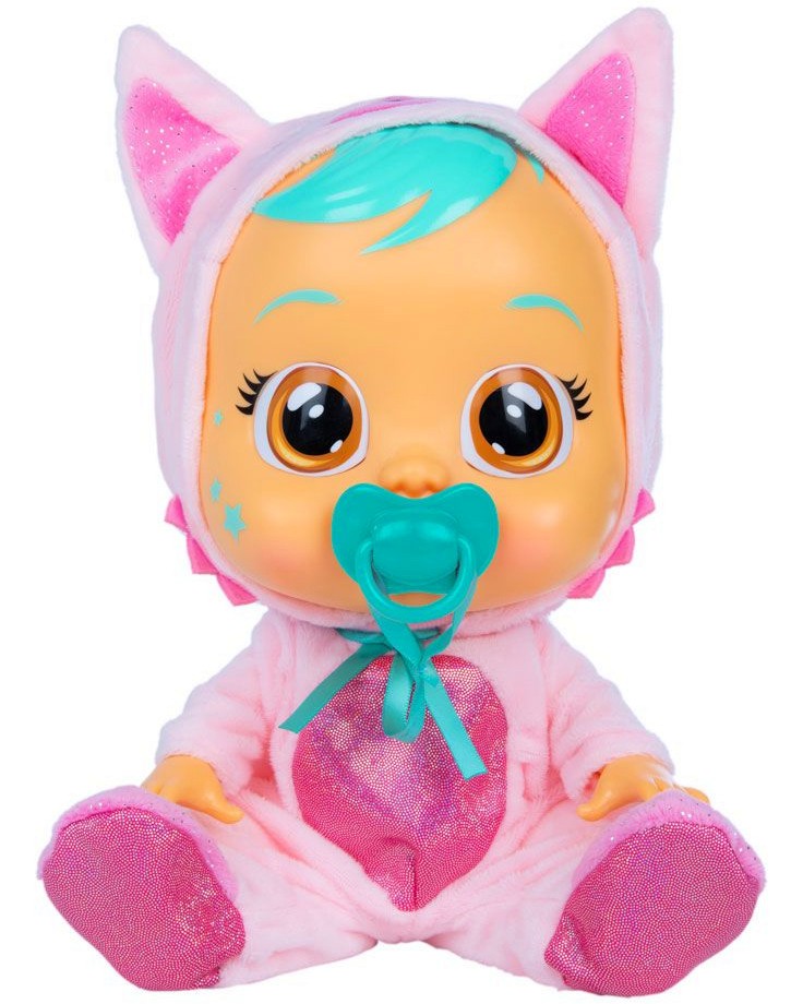 Плачеща кукла бебе Фокси - IMC Toys - От серията Cry Babies - кукла