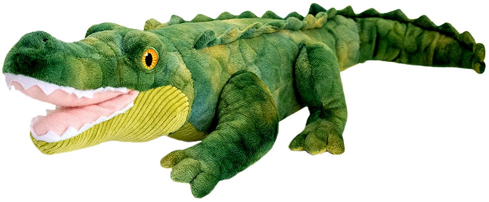 Екологична плюшена играчка крокодил - Keel Toys - От серията Keeleco - играчка
