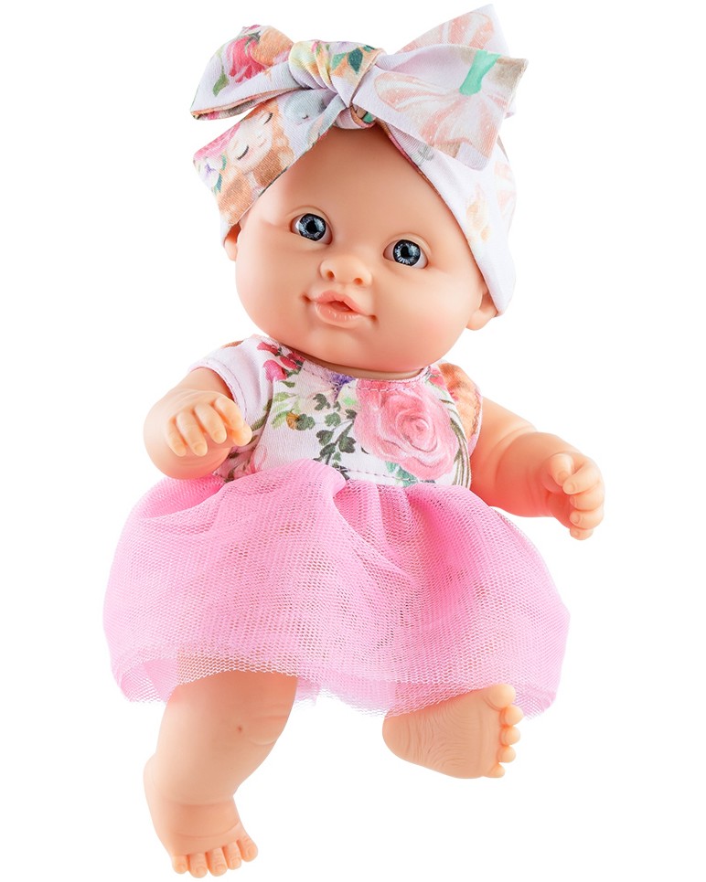 Кукла бебе - Paola Reina Ирина 21 cm - От серията "Los Peques" - кукла
