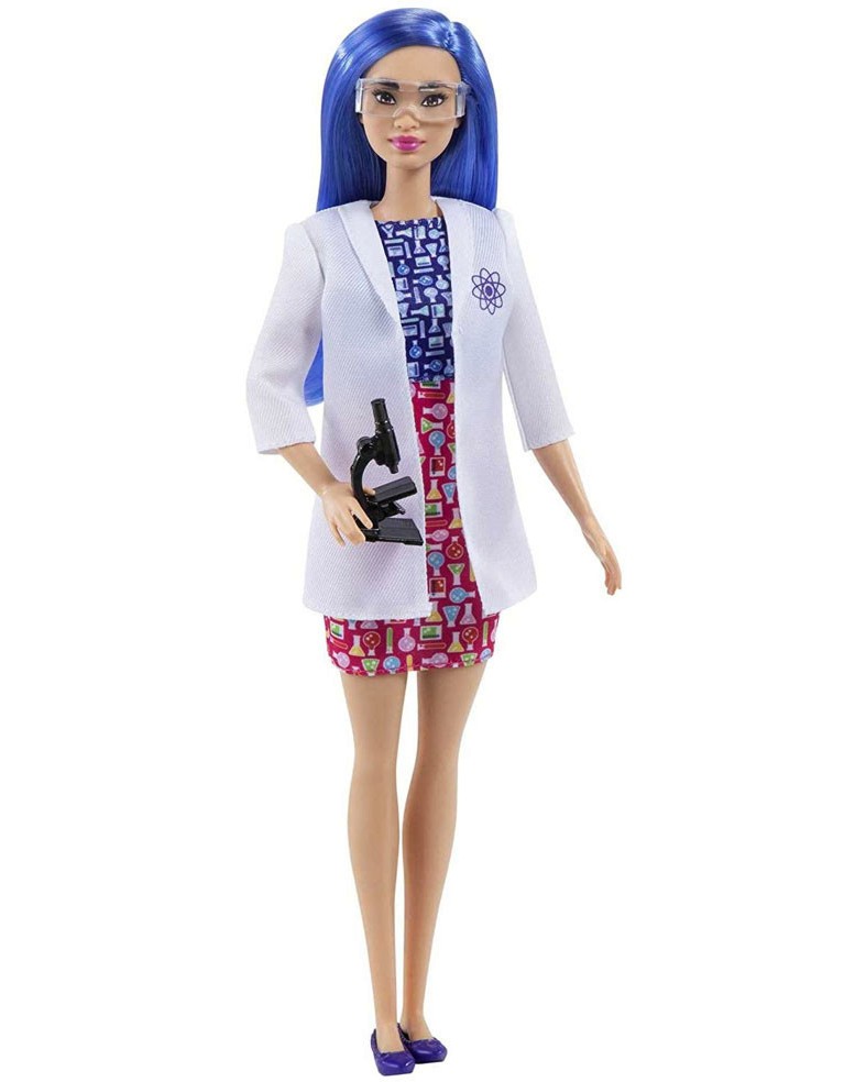 Кукла Барби професия учен - Mattel - кукла