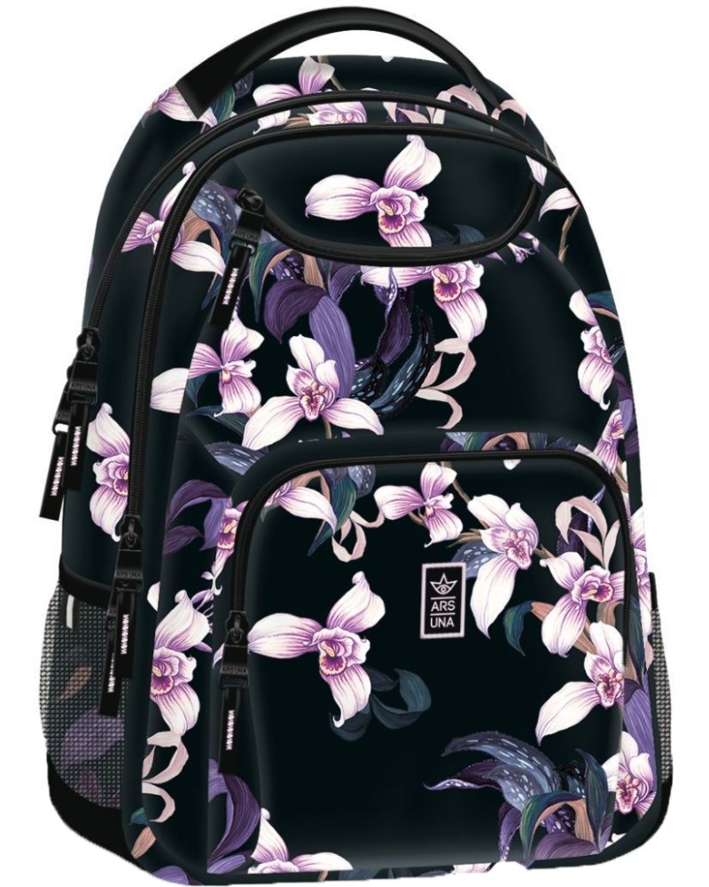 Ученическа раница Ars Una Ученическа раница Ars Una - От серията Botanic Orchid - раница