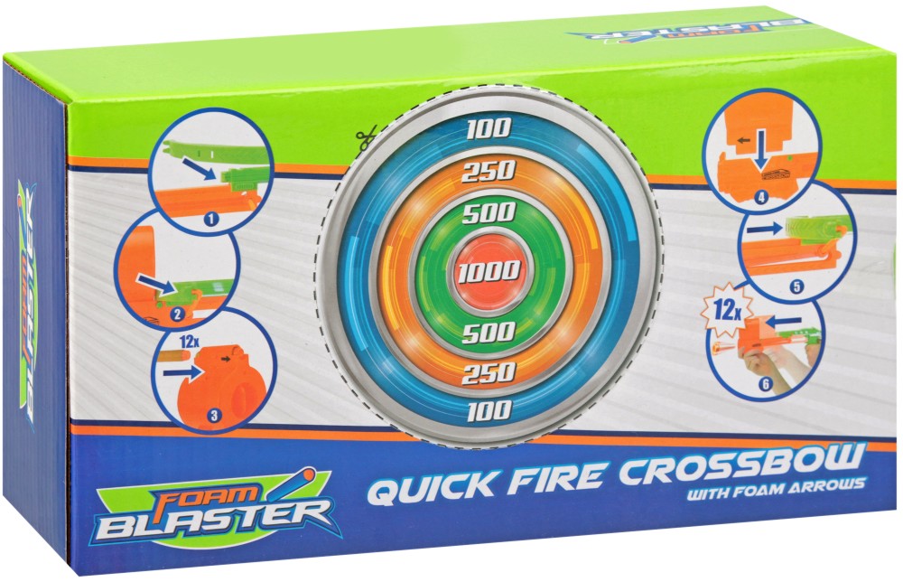   Foam Blaster Quick Fire -  12   - 