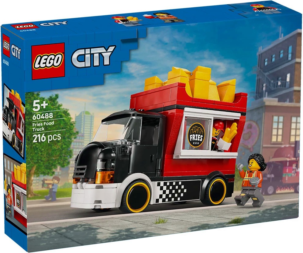 LEGO City - Камион за пържени картофки LEGO City - Камион за пържени картофки - Детски конструктор - играчка