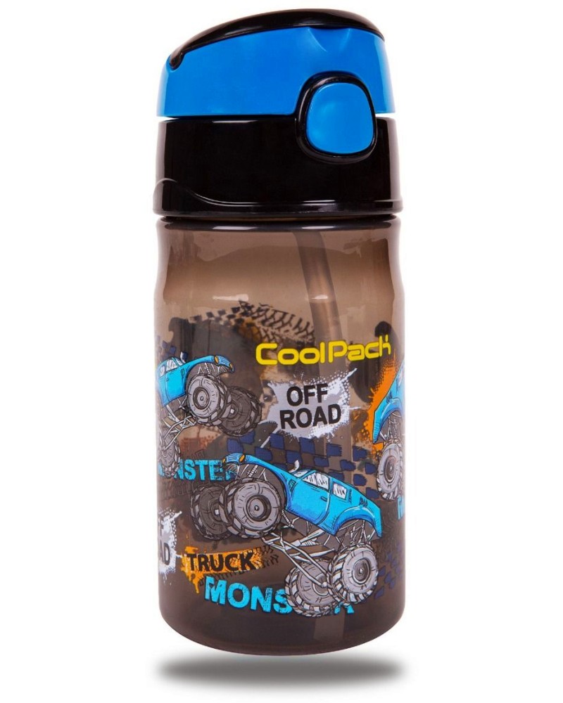 Детска бутилка Cool Pack Handy - С вместимост 300 ml от серията Monster - детска бутилка