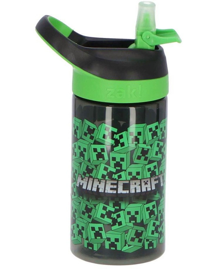 Детска бутилка Mobs - С вместимост 450 ml от серията Minecraft - детска бутилка