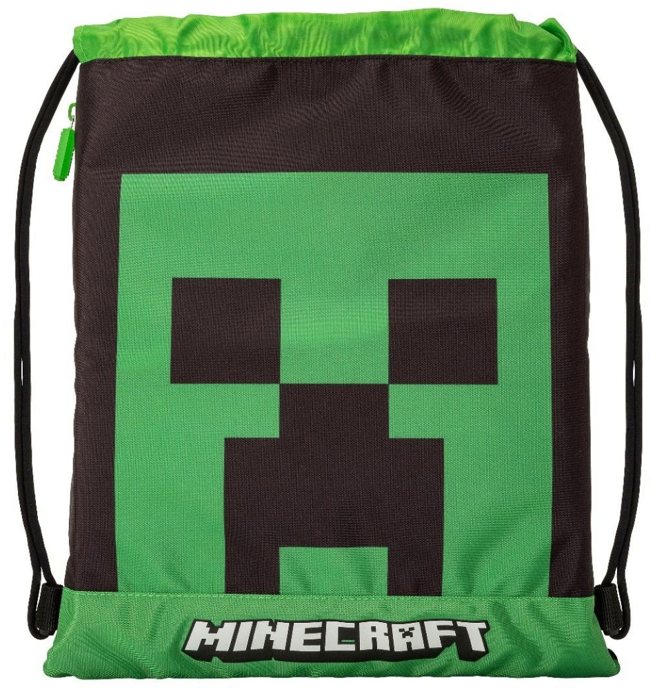 Спортна торба Creeper - На тема Minecraft - детски аксесоар