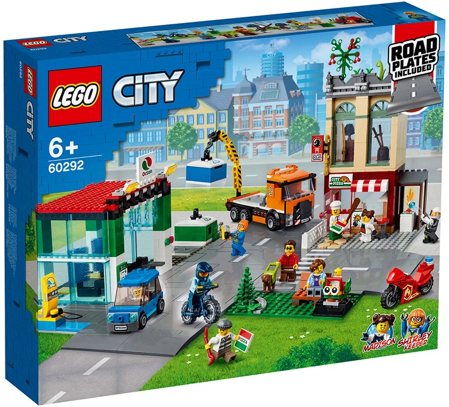 LEGO City - Центърът на града LEGO City - Центърът на града - Детски конструктор - играчка