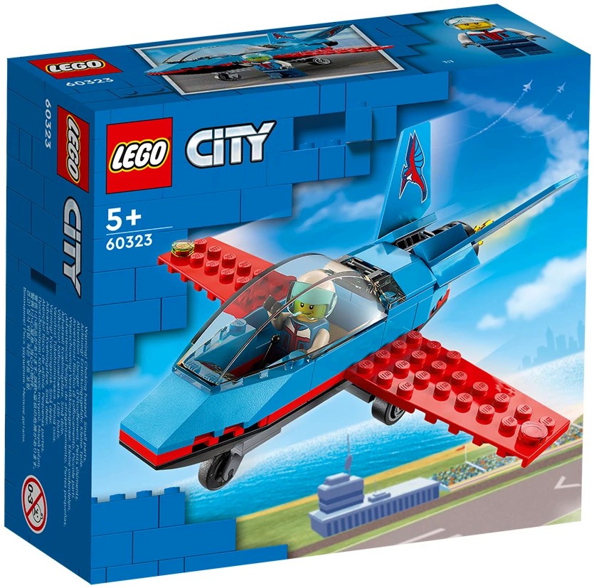 LEGO City - Каскадьорски самолет LEGO City - Каскадьорски самолет - Детски конструктор - играчка