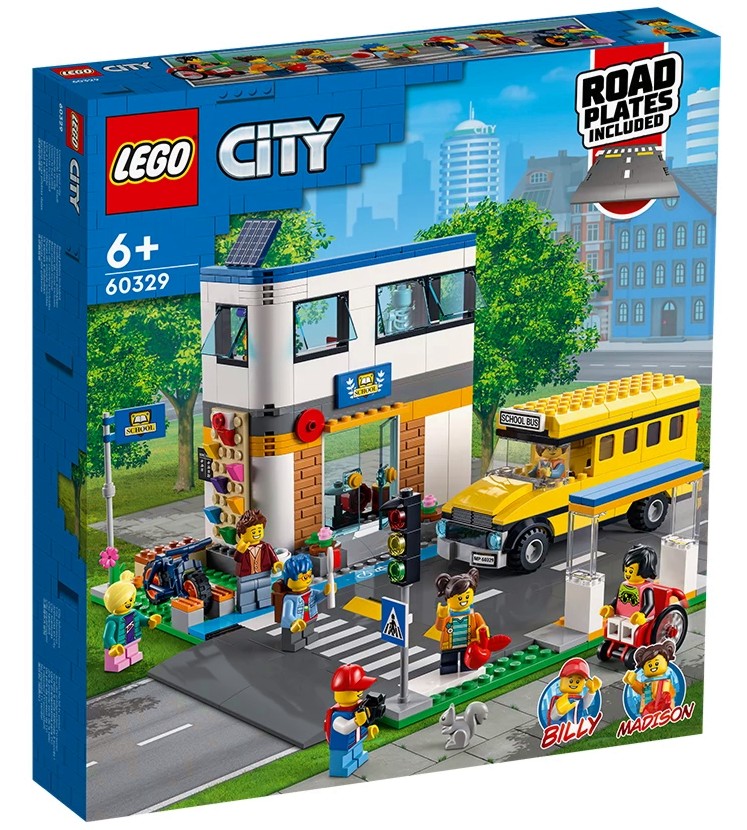LEGO City - Един ден на училище LEGO City - Един ден на училище - Детски конструктор - играчка