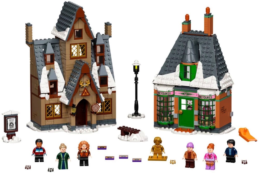 LEGO Хари Потър - Посещение в село Хогсмийд - Детски конструктор - играчка