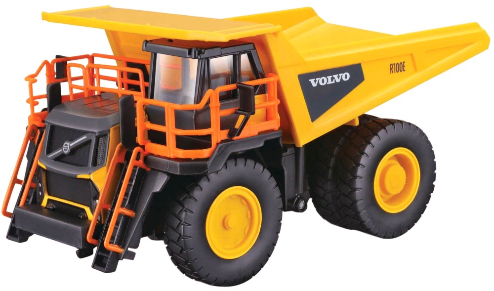 ������� �������� Bburago Volvo Mining Rigid Hauler R100E - � ����� 1:60 - �������