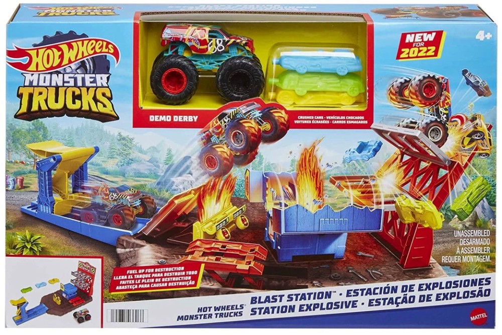   Mattel Monster Trucks -   Hot Wheels - 