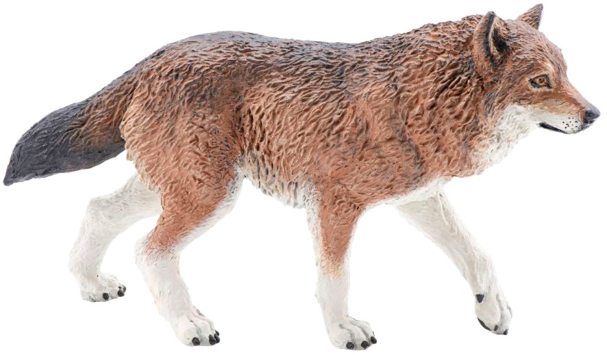 Фигурка на вълк Papo - От серията Животните в гората - фигура