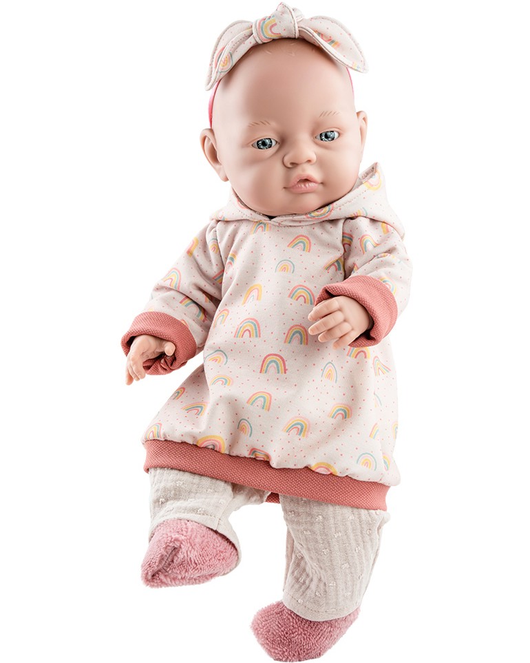 Кукла бебе момиченце - Paola Reina - С височина 45 cm - кукла