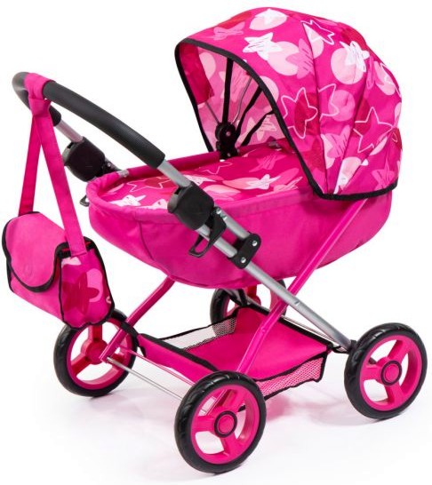 Количка за кукли с чанта Cosy - Bayer Design Количка за кукли с чанта Cosy - Bayer Design - С размери 59 / 38 / 58 cm - количка