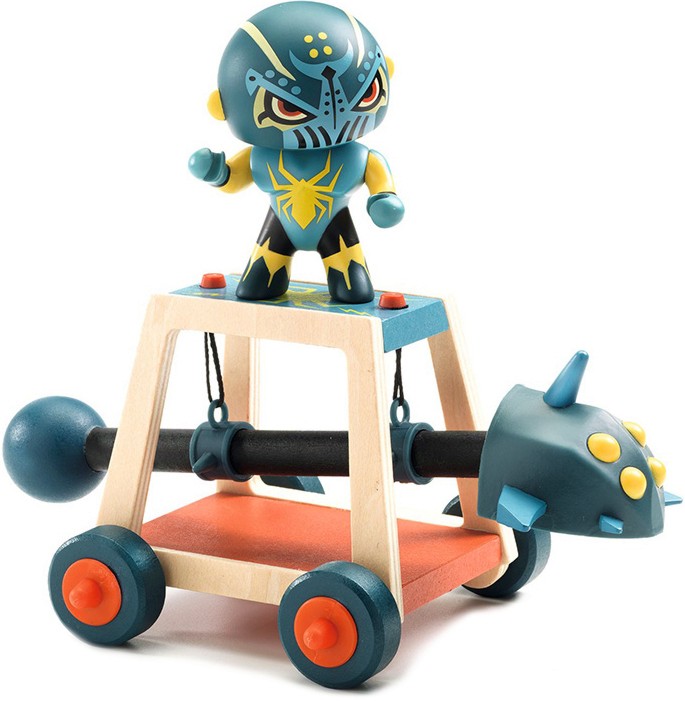 Фигурки Djeco - Атаката на Паяка - От серията Arty Toys - играчка