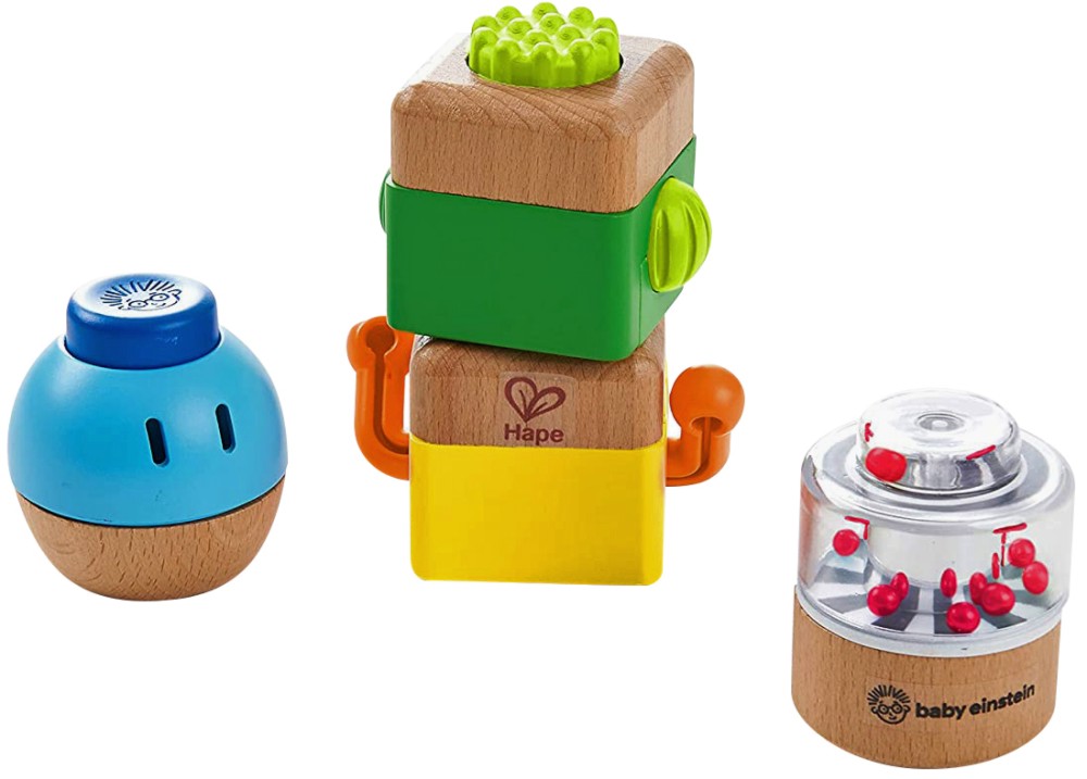 Дървени сензорни играчки HaPe - играчка