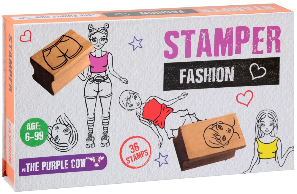  The Purple Cow - Stamper Fashion -   -  