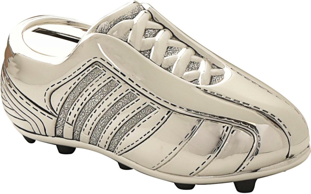 Посребрена касичка Widdop Bingham Football Boot Посребрена касичка Widdop Bingham Football Boot - От колекцията Bambino - играчка