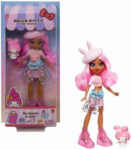 Кукла Stylie и животинка My Melody - Mattel - На тема Hello Kitty - кукла