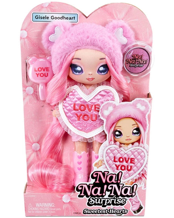 Кукла Сладко сърчице MGA Entertainment - Gisele Goodheart - От серията Na! Na! Na! Surprise - кукла