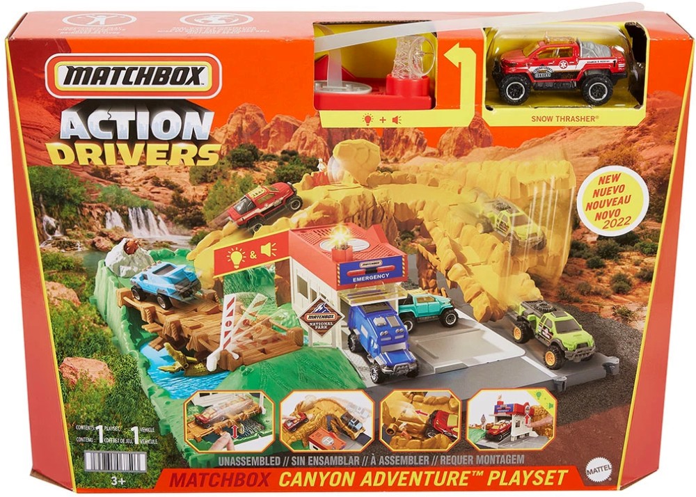  Mattel -    -       Matchbox Action Drivers - 